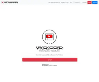 YTcropper.com(Crop YouTube videos online easily in two steps) Screenshot