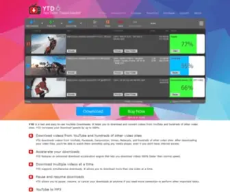 Ytdapp.com(YT Downloader Official Site) Screenshot