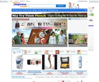 Ytegiadinh.com.vn(Công ty TNHH thiết bị y tế gia đình) Screenshot