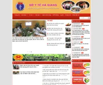 Ytehagiang.org.vn(Sở) Screenshot