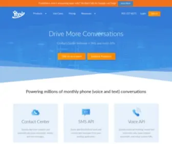 Ytel.com(Ytel's webphone and sales dialer software) Screenshot