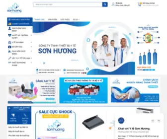 Ytesonhuong.com(Thiết bị y tế Sơn Hương) Screenshot