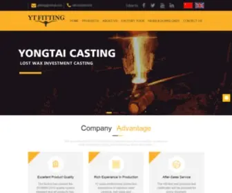 Ytfitting.com(Ball valve) Screenshot