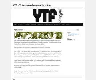 YTF.se(Yrkestrubadurernas förening) Screenshot