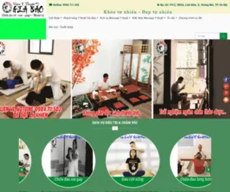 Ythuatgiabao.com(Trị Liệu Gia Bảo) Screenshot