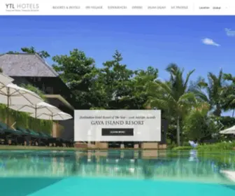 YTlhotels.com(YTL Hotels) Screenshot