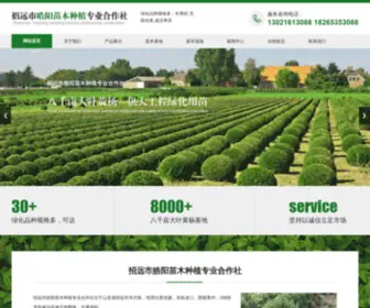 Ytmiaomujidi.com(烟台市福山兴发樱桃繁育基地) Screenshot