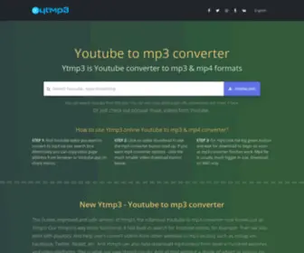 YTMP3.sh(Youtube to mp3 & mp4 converter) Screenshot