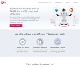 Ytria.com(Homepage) Screenshot