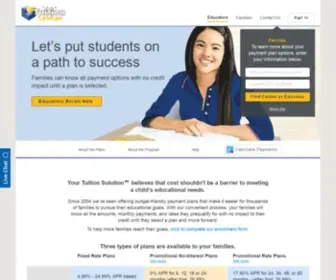 YTS-Learning.com(Private School Tuition Financing) Screenshot