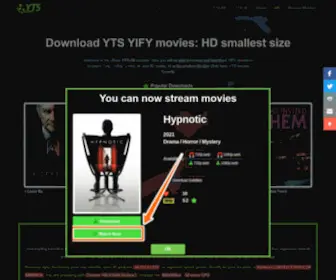 YTS.hn(The Official Home of YIFY Movies Torrent Download) Screenshot