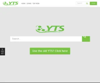 YTS.rocks(The official home of yify movies torrent download) Screenshot