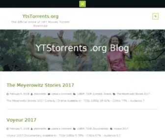 YTstorrents.org(Yts) Screenshot