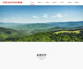 Yuansh.com(元升集团) Screenshot