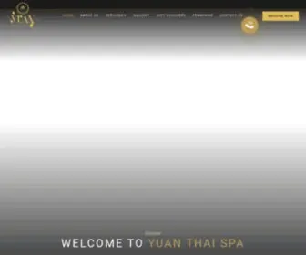 Yuanthaispa.com(Spa In Mumbai) Screenshot