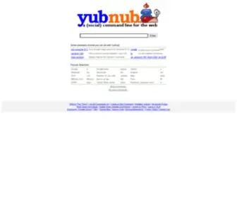 Yubnub.org(Yubnub) Screenshot