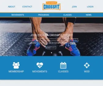 Yucaipacrossfit.com(Yucaipa CrossFit) Screenshot