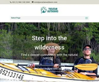 Yucatanoutdoors.com(Yucatan Adventure Travel) Screenshot