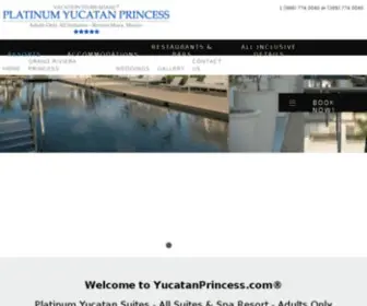 Yucatanprincess.com(Platinum yucatan princess) Screenshot