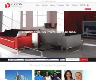 Yucatanproperties.com(Yucatan Properties) Screenshot