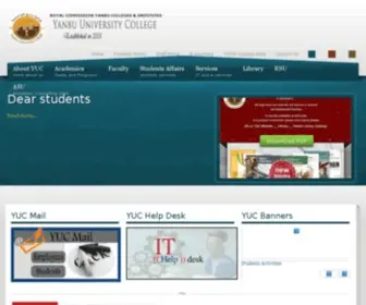 Yuc.edu.sa(Yuc) Screenshot