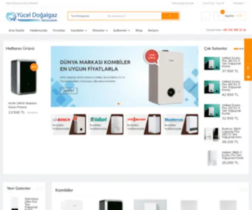 Yuceldogalgaz.com(Yücel Doğalgaz Mühendislik) Screenshot
