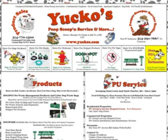 Yuckos.com(Pooper Scooper Service) Screenshot