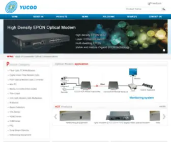 Yucoo.com(Yucoo Network Equipment Co) Screenshot