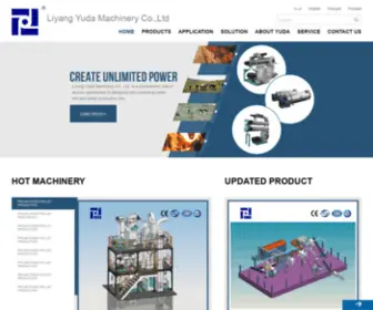 Yudamachinery.com(Yuda Machinery) Screenshot