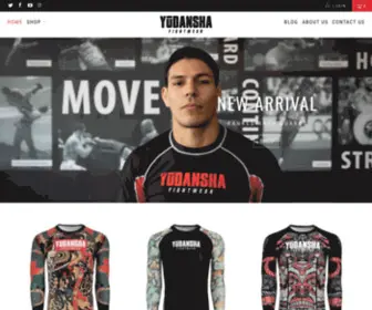 Yudanshafightwear.com(We are a combat sportswear company. Our speciality) Screenshot