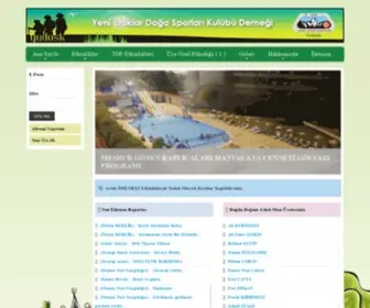 Yudosk.org(Yeni Ufuklar Doğa Sporları Spor Kulübü) Screenshot