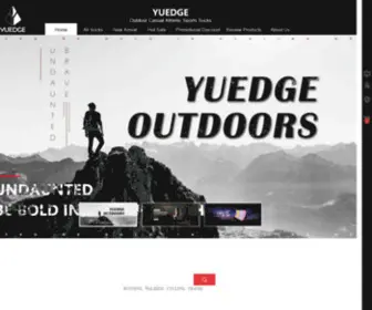 Yuedge.com(Professional Outdoor Brand) Screenshot