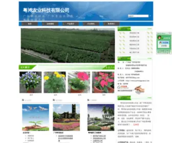 Yuehongyuanyi.com(粤鸿农业科技有限公司) Screenshot