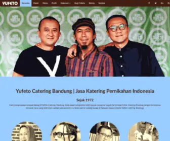 Yufeto.com(Yufeto Catering Katering Pernikahan Bandung) Screenshot