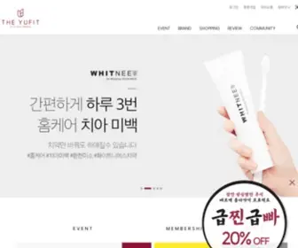 Yufit.co.kr(더유핏) Screenshot