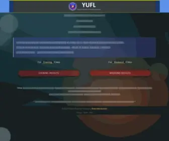 Yufl.edu.mm(Promotion and Transfer Announcement) Screenshot