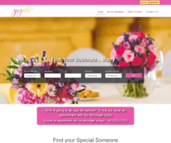 Yugals.com(Yugals matrimonial) Screenshot