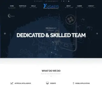 Yugasys.com(Credence robotics) Screenshot