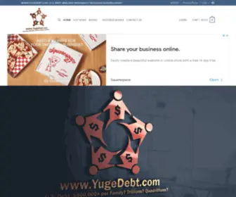 Yugedebt.com(Trillions) Screenshot