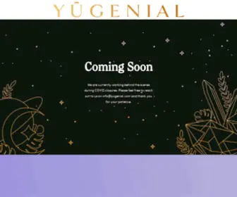 Yugenial.com(Yugenial – Yugenial) Screenshot