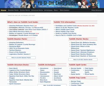 Yugiohcardguide.com(YuGiOh Cards Pictures) Screenshot