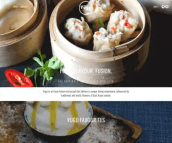 Yugoqatar.com(Yugo Asian Fusion Restaurant) Screenshot