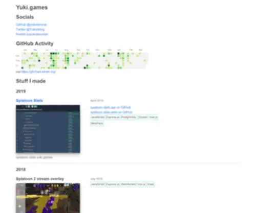 Yuki.games(Yuki games) Screenshot