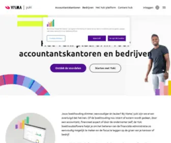 Yuki.nl(Het boekhoudplatform voor accountantskantoren en bedrijven) Screenshot