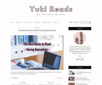 Yukireads.com(Yuki Reads) Screenshot