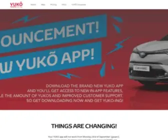 Yuko.ie(YUKÕ Toyota Car Club) Screenshot