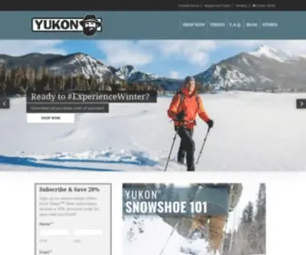 Yukoncharlies.com(Snowshoes) Screenshot