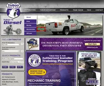 Yukongear.com(Yukon Gear & Axle) Screenshot