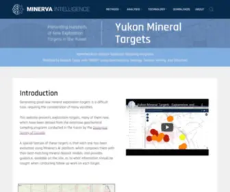 Yukonmineraltargets.com(Yukon Mineral Targets) Screenshot