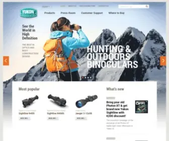 Yukonopticsglobal.com(Yukon) Screenshot